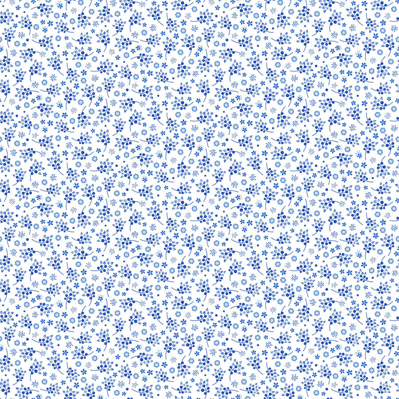 Madison's Garden - Blue Blooms & Berries