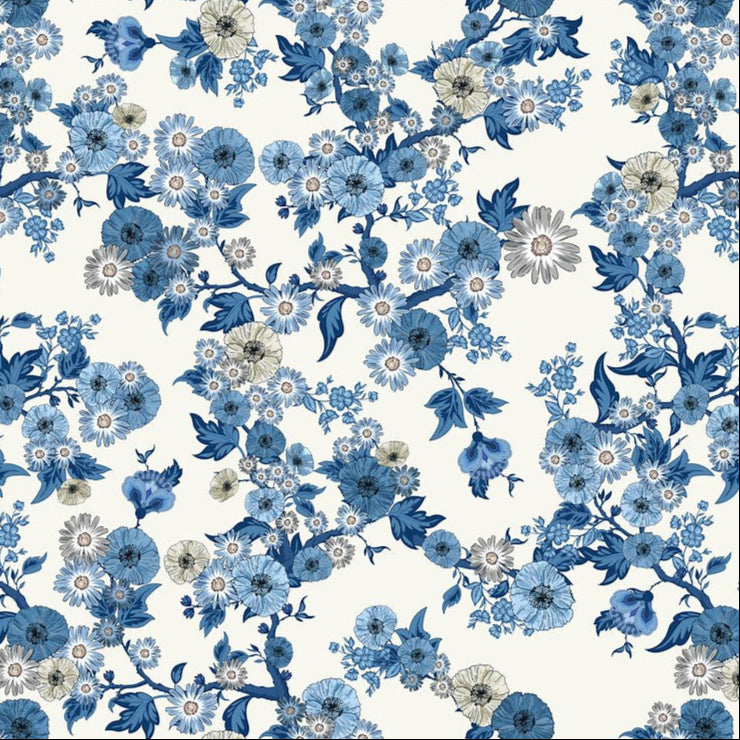 Blue And Marble - Blue Daisies