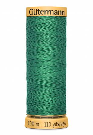 Gütermann Cotton 50 - 100m #7830 Solid Green Bead