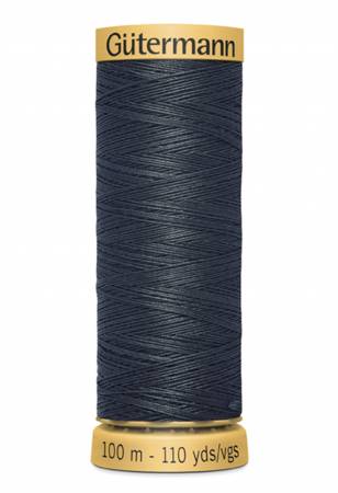 Gütermann Cotton 50 - 100m #9800 Solid Almost Black