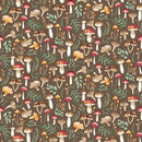 Foliage & Fur Coats - Brown Mushroom Mix