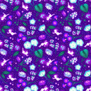 Magic Moon Garden - Purple Moon Garden Florals