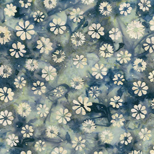 At Dusk - Blue Floral
