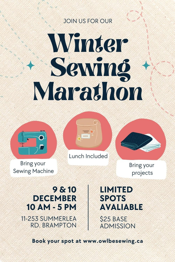 Winter Sewing Marathon 2023