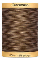 Gütermann Cotton Thread 50- 9948 Brown Sugar & Cinnamon 800 Meters