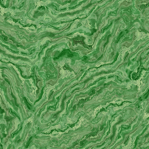 Tranquil Waters - Green Wave Texture