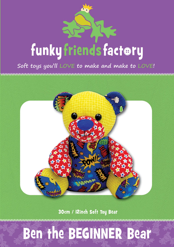 Ben The Beginner Bear Pattern