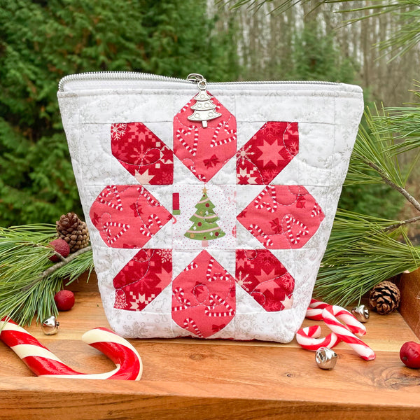 Winter Magic Patchwork Pouch Kit