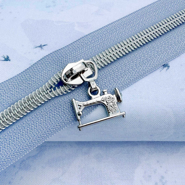 Nickel Sewing Machine for #5 Zipper Tape - Package of 5