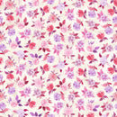 Nature Studies - Cream Violet Medium Floral