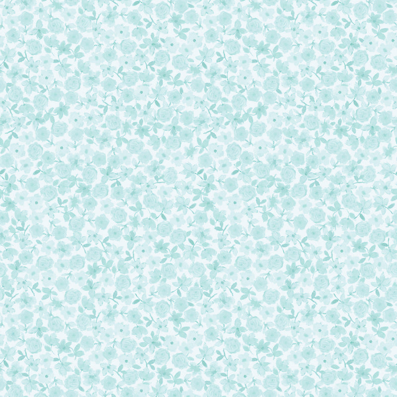 Nature Studies - Blue Packed Floral