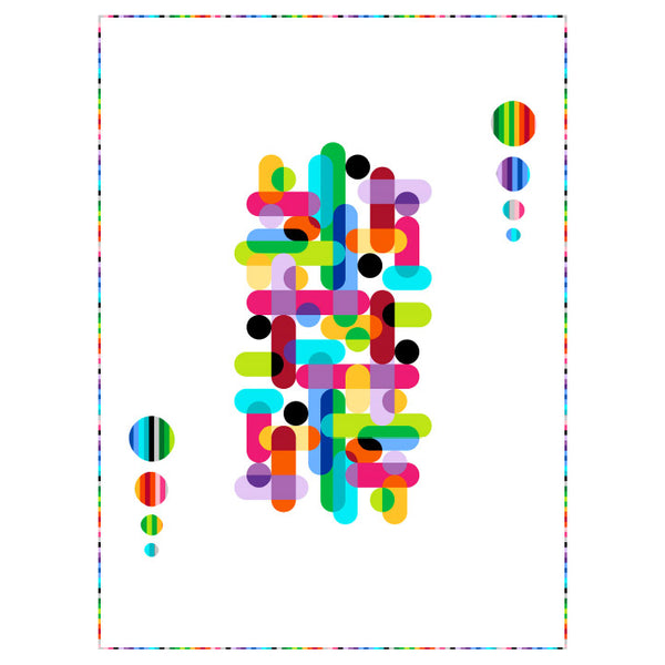 Rainbow Pastel Quilt Pattern
