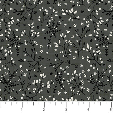 Grassland - Grey Ditsy Floral