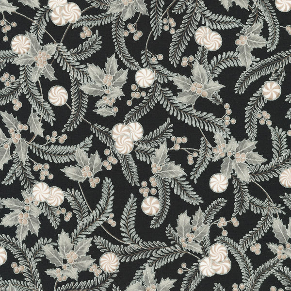 Holiday Flourish Peppermint Twist - Shadow Sprigs Metallic