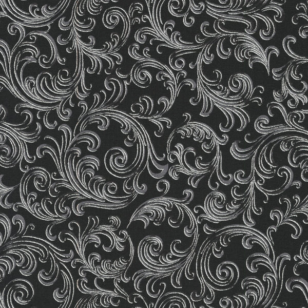 Holiday Flourish Peppermint Twist - Shadow Swirls Metallic