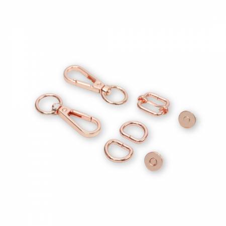 Level 4 Basic Hardware Kit - 1/2 Inch Rose Gold