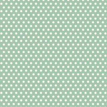 Sunset Ridge - Seafoam Dots