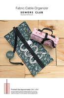 Fabric Cable Organizer Pattern