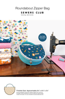 Roundabout Zipper Bag Pattern