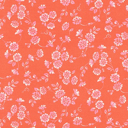 London Calling - Tangerine - Cotton Lawn